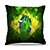 Almofada 40 x 40cm Nerderia e Lojaria brasil aquarela colorido - Imagem 1