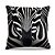 Almofada 40 x 40cm Nerderia e Lojaria zebra colorido - Imagem 1