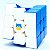 Cubo Mágico Gan Monster Blue Kids 3x3 - Imagem 2