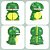 Cubo Mágico Dinossauro 2x2 Criative Toys - Imagem 5