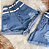 Short Jeans 2 cintos - Imagem 1