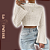 Blusa Tricot Sueter Lis Branca - Imagem 1