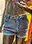 Short jeans coração - Imagem 1
