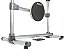 Bateria de Estudos Stroke Pads 9 Peças (BAT05 - Preta) + Par de Baquetas - Imagem 7