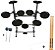Bateria de Estudos Stroke Pads 9 Peças (BAT05 - Preta) + Par de Baquetas - Imagem 2