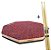 Pad 14'' Stroke Pads Dupla Face J08 + Baqueta Pro Fire 5A - Imagem 1