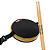 Kit Pad 6'' p/ Perna Stroke Pads S02 + Baquetas Vanguarda - Imagem 1