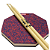 Pad 9'' DuplaFace P08 Stroke Pads + Baqueta Pro Fire 5A PM - Imagem 1