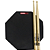 Pad 9'' DuplaFace P08 Stroke Pads + Baqueta Pro Fire 5B PM - Imagem 1
