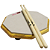 Pad de Estudo 10'' Stroke Pads R02 + Baqueta ProFire 2B PM - Imagem 2