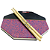 Pad 14'' TriplaFace StrokePads J10 +Baqueta Spanking Abil 2B - Imagem 1