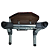 Pad Praticável de Bumbo Stroke Pads B01 + Pad 6'' Dupla Face P/ Perna S02 - Imagem 4