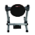 Pad Praticável de Bumbo Stroke Pads B02 + Pad 6'' Dupla Face p/ Perna S02 - Imagem 5