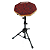 Pad de Estudo 9'' Stroke Pads R01 + Estante + Baquetas - Imagem 2