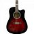 Violão Giannini GF1D CEQ Eletroacústico Aço Brown Red Burst Burst - Imagem 2