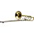 Trombone de Vara Harmonics Tenor Bb/F HSL-801L Laqueado - Imagem 5