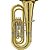 Tuba Harmonics Bb HBB-534L 4/4 4 Pistos Laqueada - Imagem 1