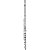 Flauta Transversal C Harmonics HFL-5237S Prata - Imagem 1