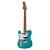Guitarra Canhoto Aria Pro II 615-MK2 LH Turqoise Blue - Imagem 1