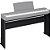 Estante Para Piano Digital L200 Yamaha Preta - Imagem 1