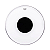 Pele 22'' Encore Controlled Sound Clear Transparente com Círculo Preto by Remo - Imagem 1
