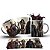 Caneca Xícara Personalizada Liga da Justiça Cerâmica 325ml - Imagem 6