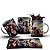 Caneca Xícara Personalizada Liga da Justiça Cerâmica 325ml - Imagem 12