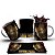 Caneca Xícara Personalizada Homem de Ferro Cerâmica 325ml - Imagem 6