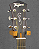 Suporte Parede Violão/Guitarra/Baixo Beats Store em Madeira - Imagem 6