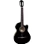 Violão Gianinni Eletroacústico Flat Cutaway Nylon NF-14 Preto - Imagem 1