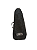 Capa p/ Ukulele Soprano Personalizada Musical Beats Preta - Imagem 1