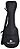 Capa Para Ukulele Concert Harmonics Nylon Preta - Imagem 1