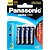 Pilha Zinco 1,5V AAA R03UAL/L8P6 (C/8 Pilhas) Panasonic - Imagem 1