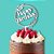 Topo de Bolo Happy Birthday Nº1 - Imagem 1