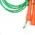 Corda de PVC - Manopla curta laranja - Imagem 2