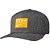 Boné Fox Aba Curva Non Stop Flexfit Preto e Amarelo - Imagem 1