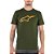 Camiseta Manga Curta Alpinestars Ageless Classic Verde Masculino - Imagem 1