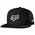 Boné Fox Aba Reta Grounder 59Fifty Preto - Imagem 1