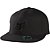 Boné Fox Aba Reta Superintend Fitted 16 Preto - Imagem 1