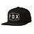 Boné Fox AR Crest Snapback Preto - Imagem 1
