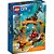 Lego City Desafio Acrobacias Com Ataque Tubarao 60342 122pcs - Imagem 1