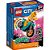 Lego City Motocicleta de Acrobacias com Galinha 60310 10pcs - Imagem 1