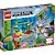 Lego Minecraft A Batalha do Guardião 21180 255pcs - Imagem 1