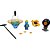 Lego NINJAGO Treinamento Ninja Spinjitzu do Jay 70690 25pcs - Imagem 2