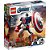 Lego Super Heroes Armadura Robô do Capitão America 76168 - Imagem 1