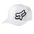 Boné Fox Flex 45 FlexFit 16 Branco - Imagem 1