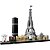 Lego Architecture Paris 21044 649pcs - Imagem 2