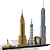 Lego Architecture Cidade de Nova Iorque 21028 598pcs - Imagem 2