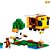 Lego Minecraft Casa de Campo da Abelha 21241 254pcs - Imagem 5