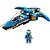 Lego Ninjago Jato Relampago Evo Do Jay 71784 146pcs - Imagem 4